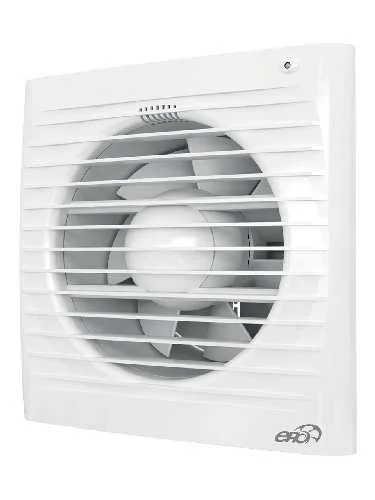 Вентилятор осевой настенный ERA Breeze 5С 125 (белый) с обратн. клапаном