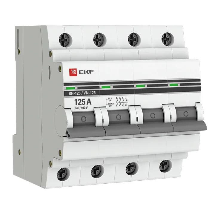 Выкл. нагрузки 4P 125А ВН-125 EKF PROxima