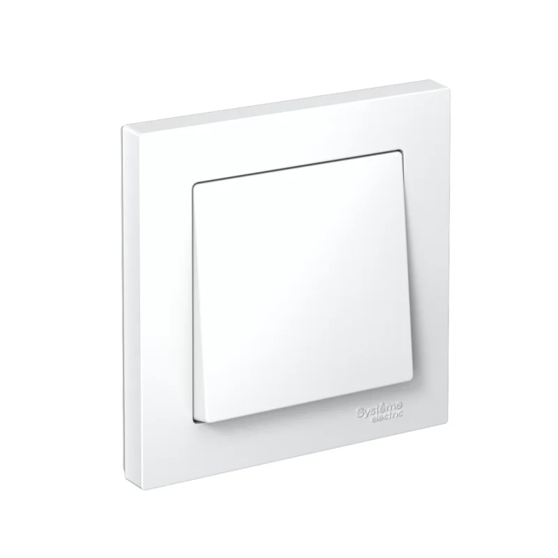 Выключатель с/п 1-кл. AtlasDesign 10А IP20 (сх. 1) 10AX в сборе бел. SE ATN000112